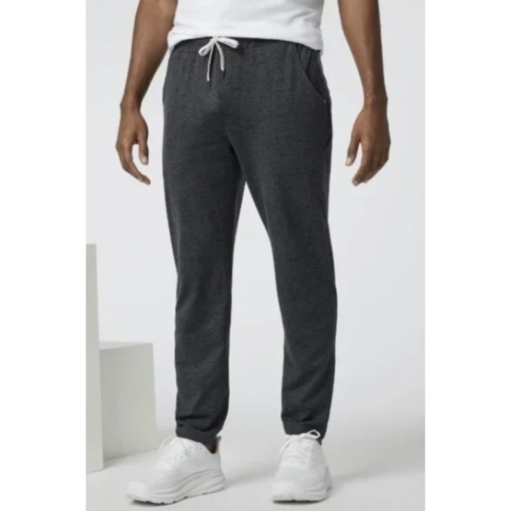 Vuori Ponto Performance Pant Mens Medium Charcoal Heather Grey V418 Joggers